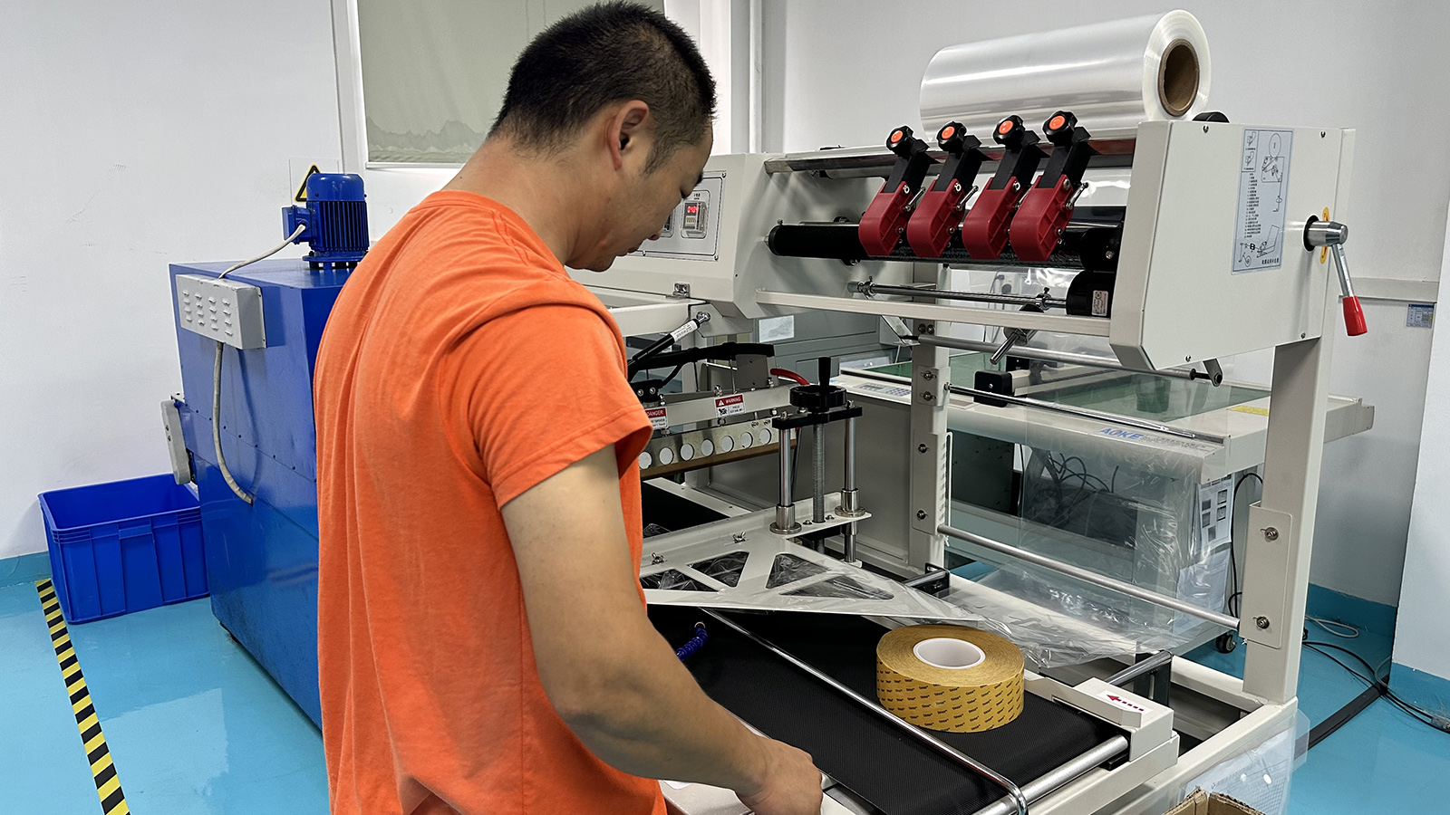 Adhesive tape production capacity 7